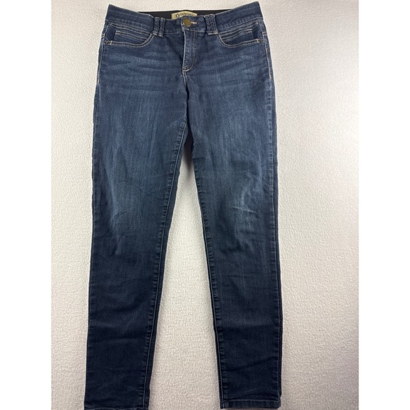 Democracy Denim - Democracy Ab Solution Skinny Jeans Womens 8 Dark Wash Blue Denim B226ADSM